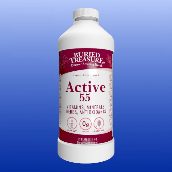 Active 55 Liquid Multivitamin 33 Oz