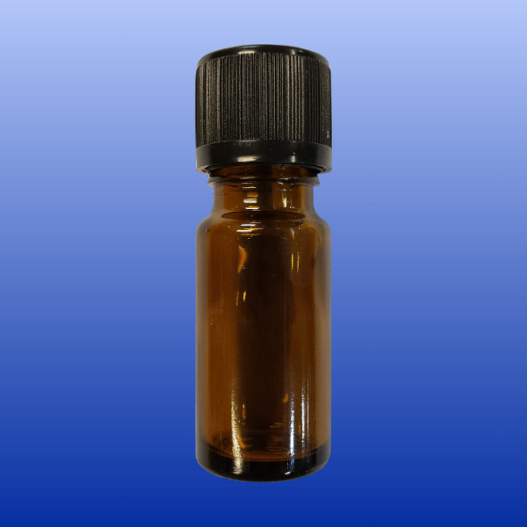 Amber Glass Bottle with Dropper Insert 1/3 Oz