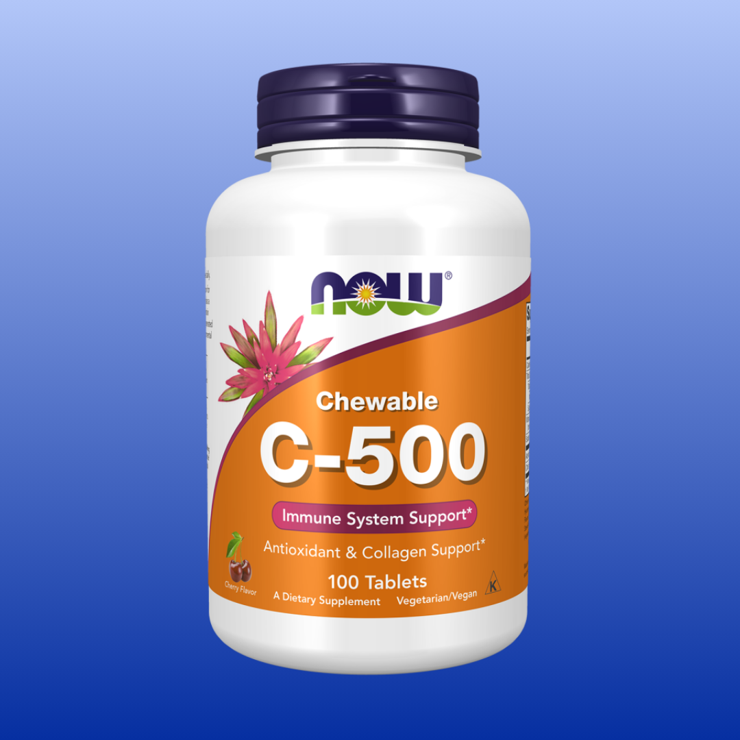 Vitamin C-500 Cherry Chewable 100 Tablets
