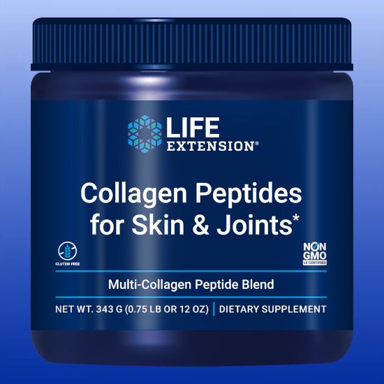 Collagen Peptides for Skin & Joints 12 Oz-Joint Health-Life Extension-Castle Remedies