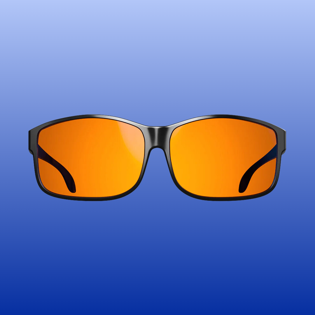 Blue Light Blocking Glasses - Fitover - Black