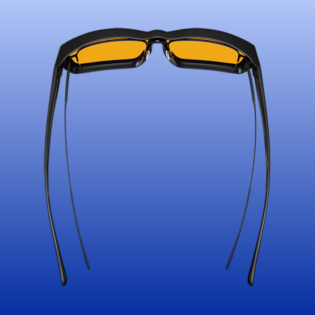 Blue Light Blocking Glasses - Fitover - Black