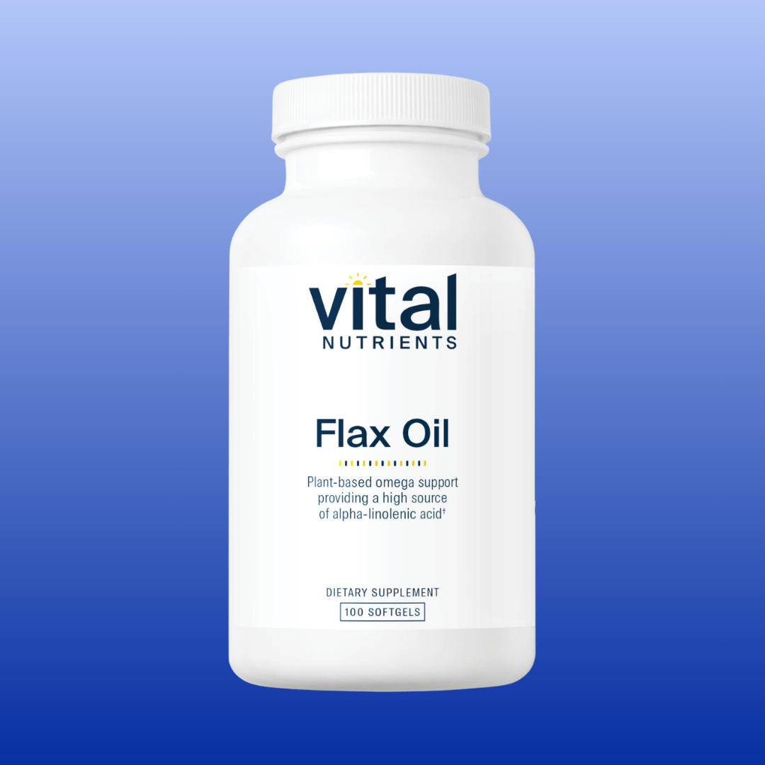 Flax Oil 100 Softgels-EMERSON ECOLOGICS-Castle Remedies