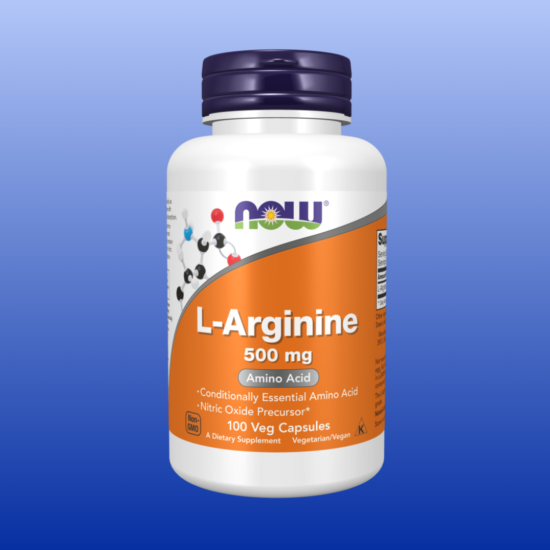 L-Arginine 500 mg 100 Veg Capsules