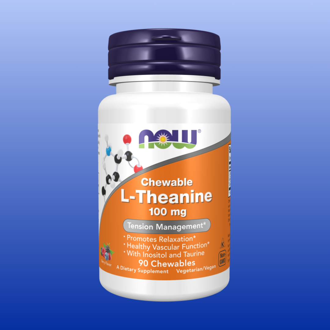 L-Theanine Chewable 100 mg 90 Lozenges