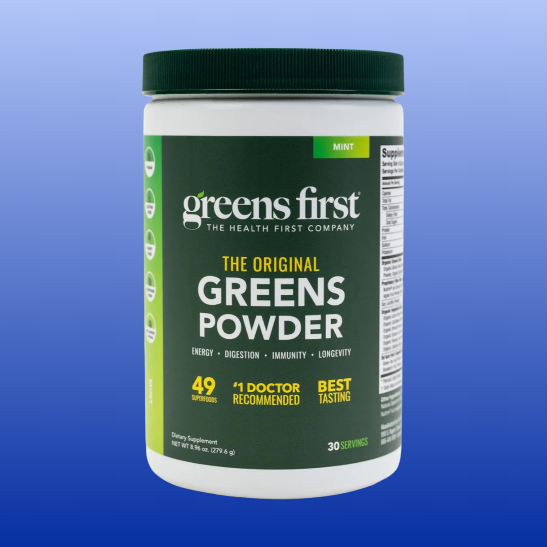 Original Greens Powder Mint Flavor 30 Servings