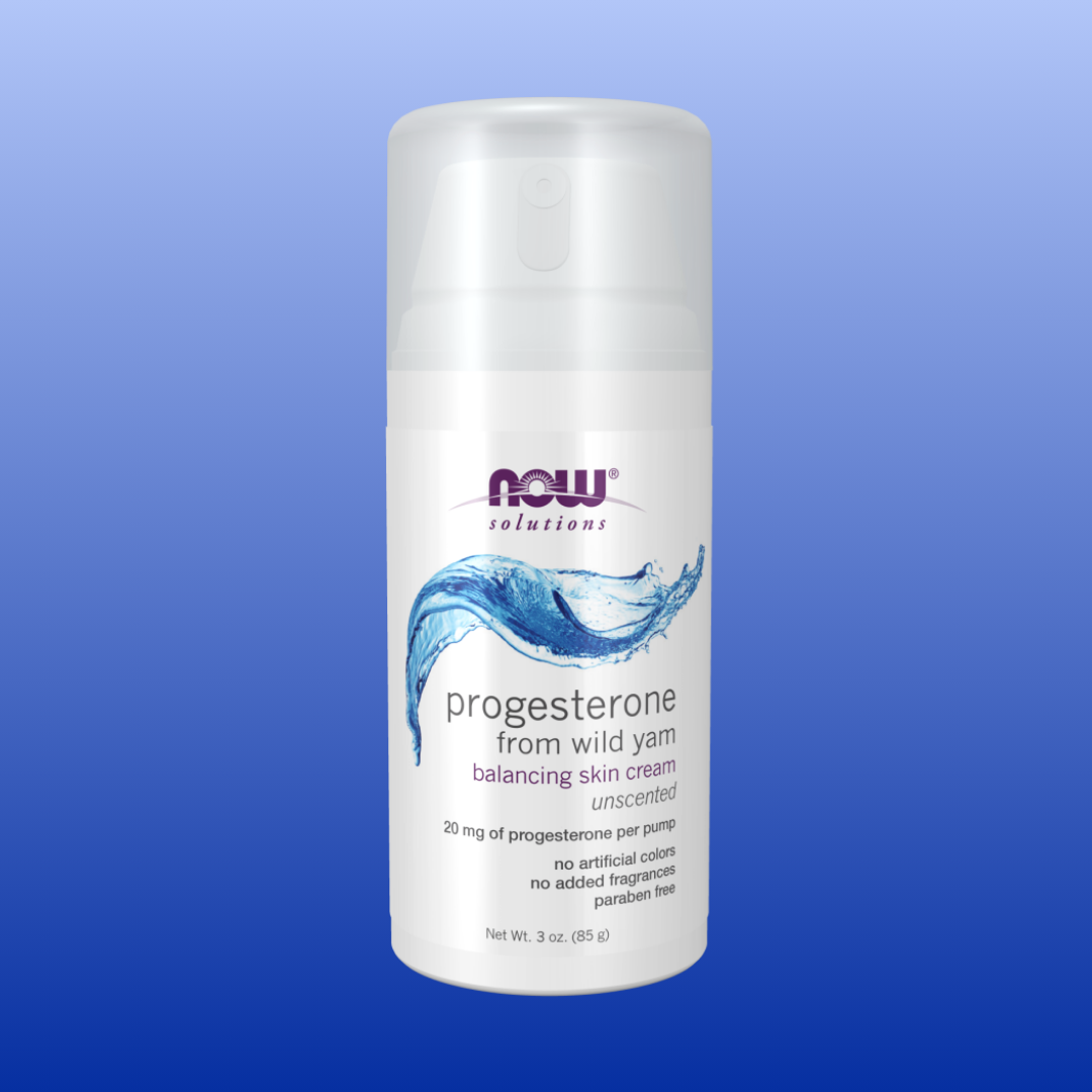 Natural Progesterone Cream Unscented 3 Oz
