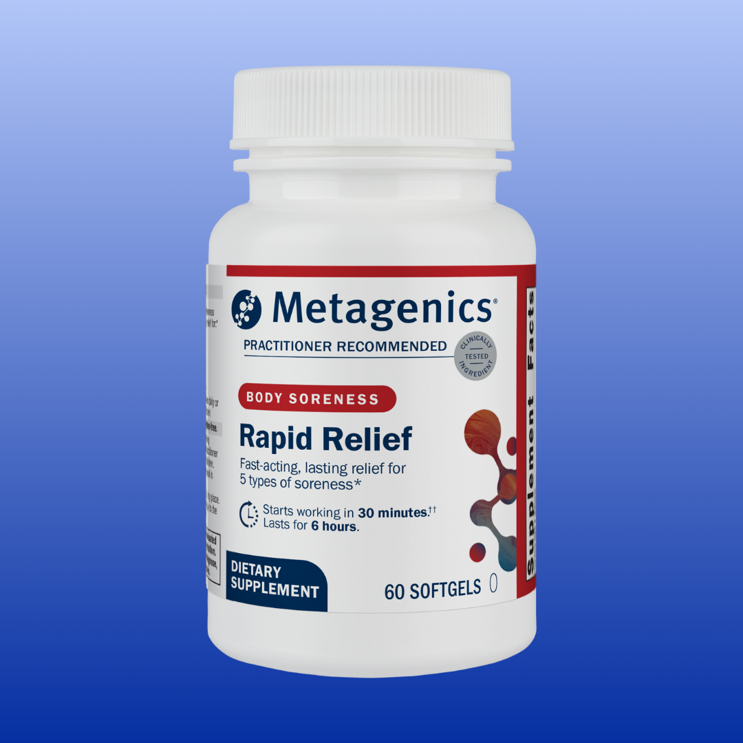 Rapid Relief 20 or 60 Softgels-Nutritional Supplement-Metagenics-60 Softgels-Castle Remedies
