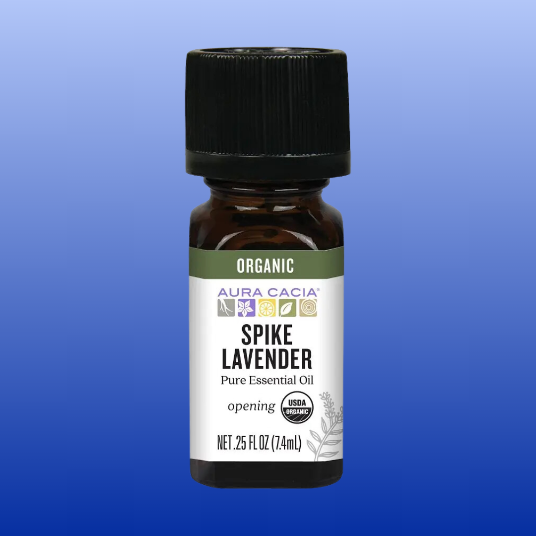 Spike Lavender Organic Essential Oil 0.25 Oz