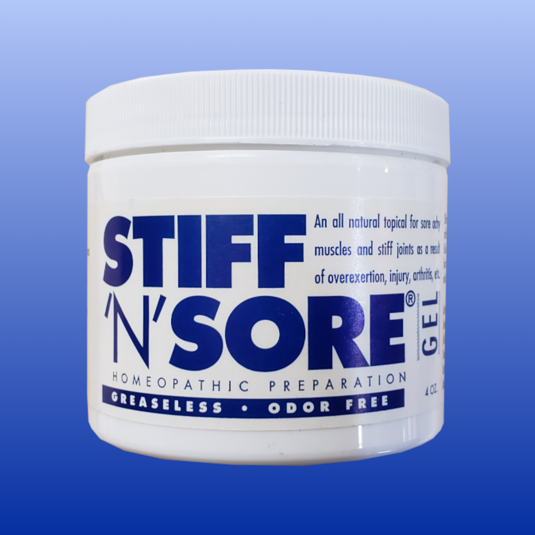 Suco Stiff 'N' Sore Gel 4 Oz or 8 Oz