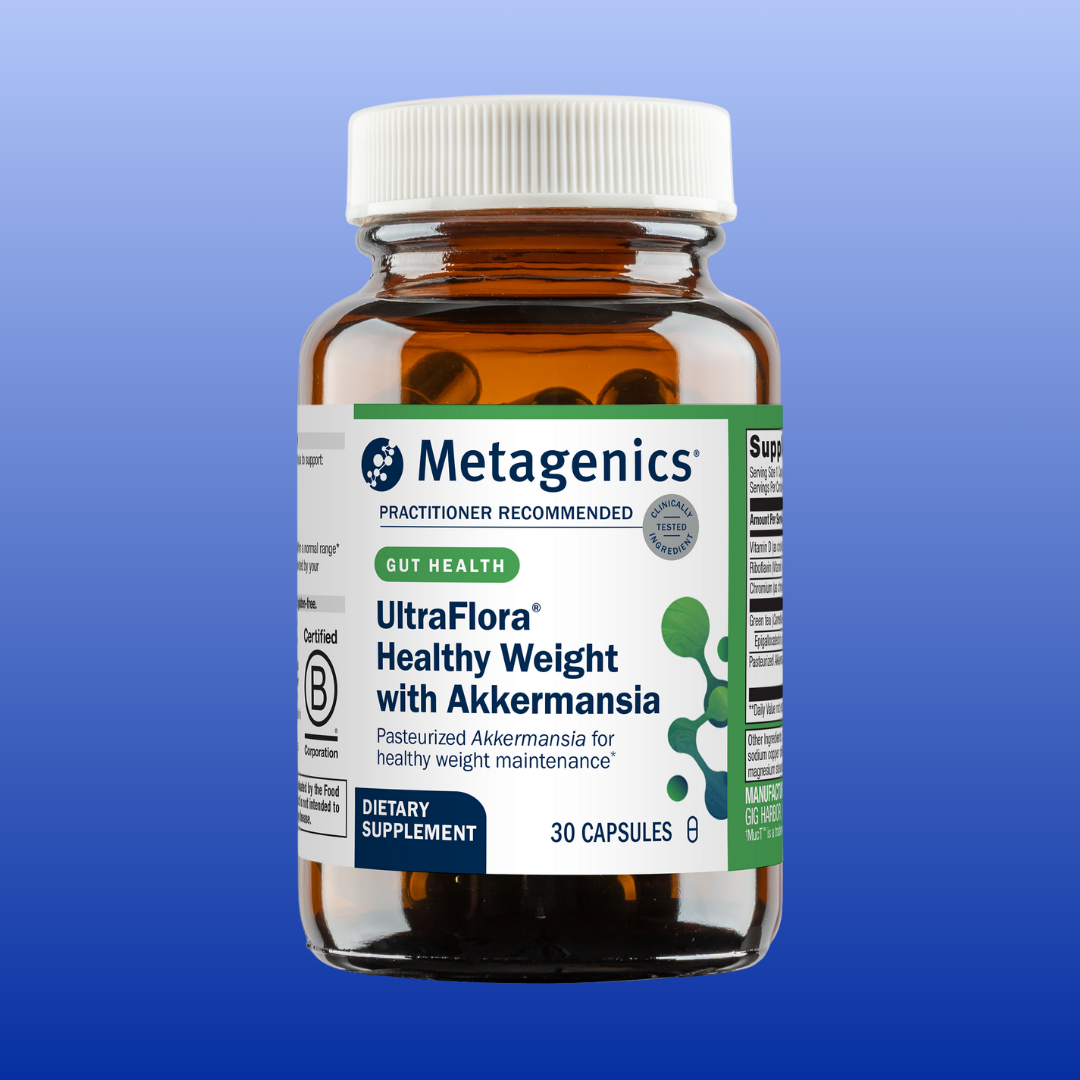 UltraFlora® Healthy Weight with Akkermansia 30 Capsules-Nutritional Supplement-Metagenics-Castle Remedies
