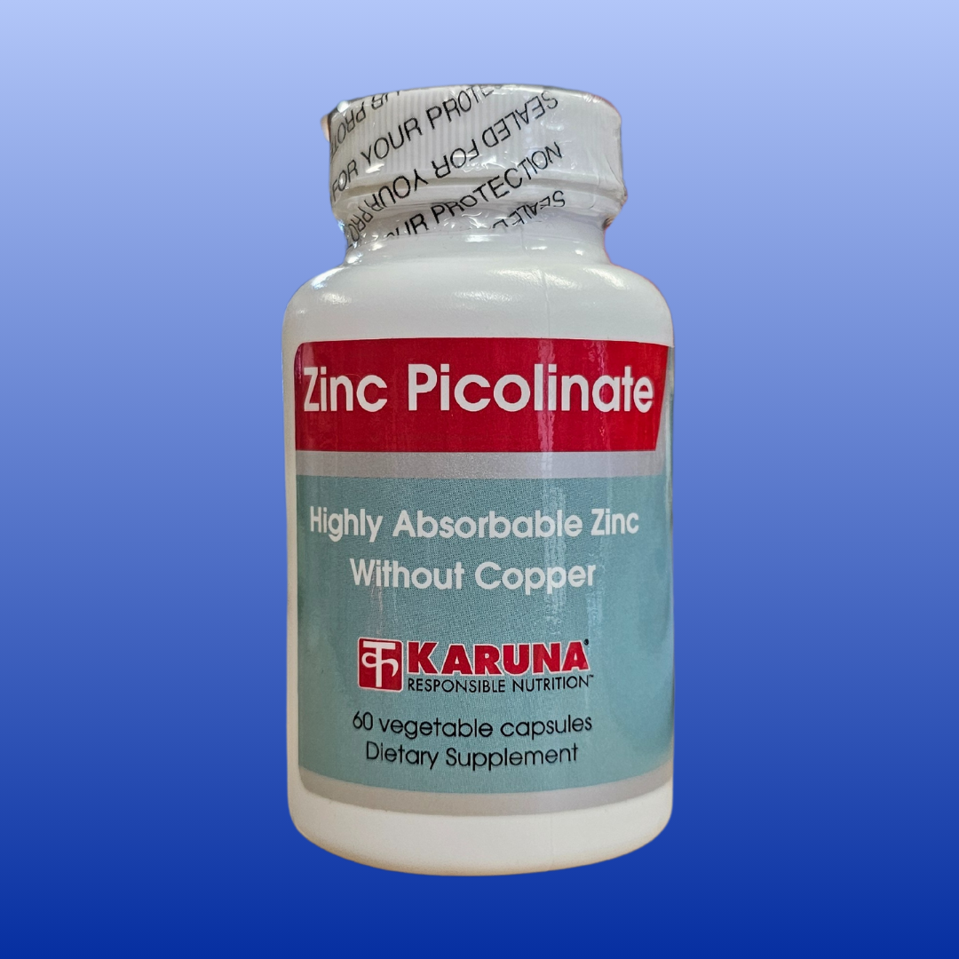 Zinc Picolinate 25mg 60 Vegetable Capsules