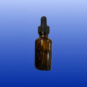 Amber Glass Bottle with Dropper 1, 2 or 4 Oz-Bottles and Jars-Starwest Botanicals-1 Oz-Castle Remedies