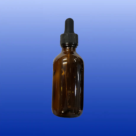 Amber Glass Bottle with Dropper 1, 2 or 4 Oz-Bottles and Jars-Starwest Botanicals-2 Oz-Castle Remedies