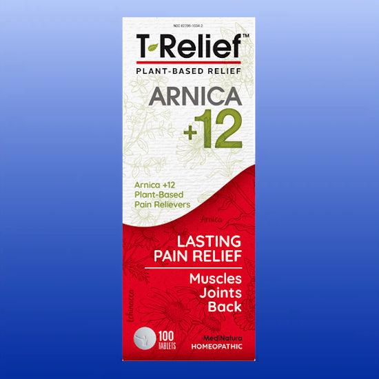 T-Relief™ Arnica + 12 100 Tablets-Pain Relief-MediNatura-Castle Remedies