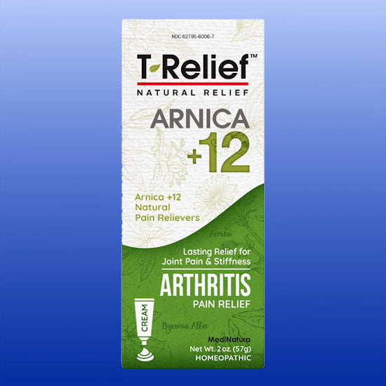 T-Relief™ Arnica + 12 Arthritis Cream 2 Oz-Pain Relief-MediNatura-Castle Remedies