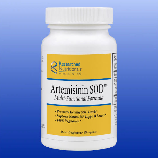Artemisinin SOD™ 120 Capsules-Antioxidants-Researched Nutritionals-Castle Remedies