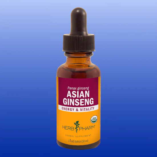 Asian Ginseng 1 Oz-Herbal Tincture-Herb Pharm-Castle Remedies