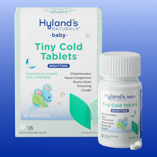 Baby Tiny Cold Tablets Nighttime 125 Quick Dissolve Tablets
