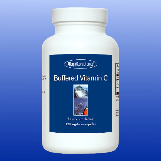 Buffered Vitamin C 120 Veg Capsules-Vitamins and Minerals-Allergy Research Group-Castle Remedies