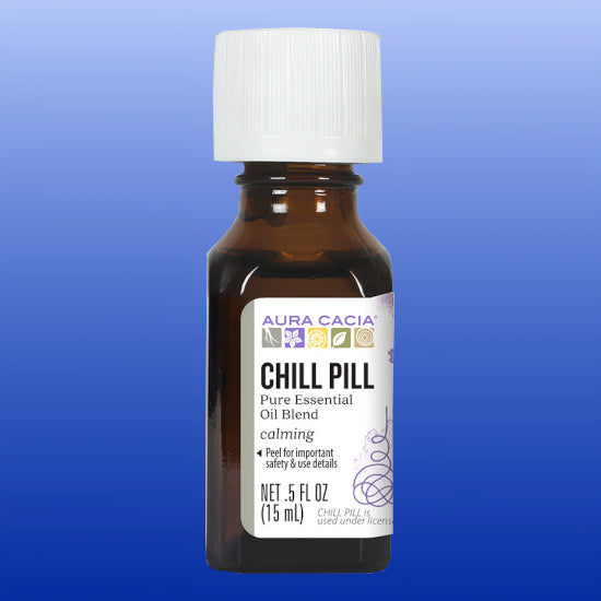 Chill Pill Essential Oil Combination 0.5 Oz-Essential Oil-Aura Cacia-Castle Remedies
