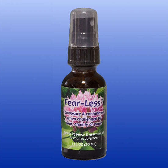 Fear-Less 1 Oz Dosage Spray Bottle-Flourish Spray-Flower Essence Services-Castle Remedies