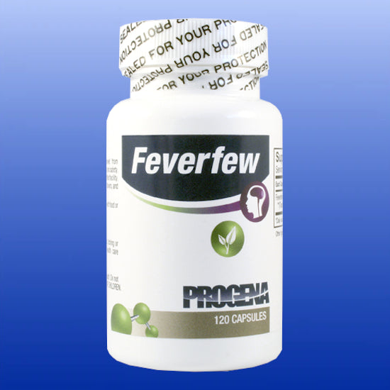 Feverfew 120 Capsules-Single Herbs-Progena-Castle Remedies