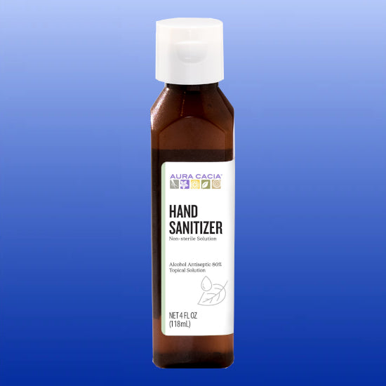 Hand Sanitizer 4 Oz-Body Care-Aura Cacia-Castle Remedies
