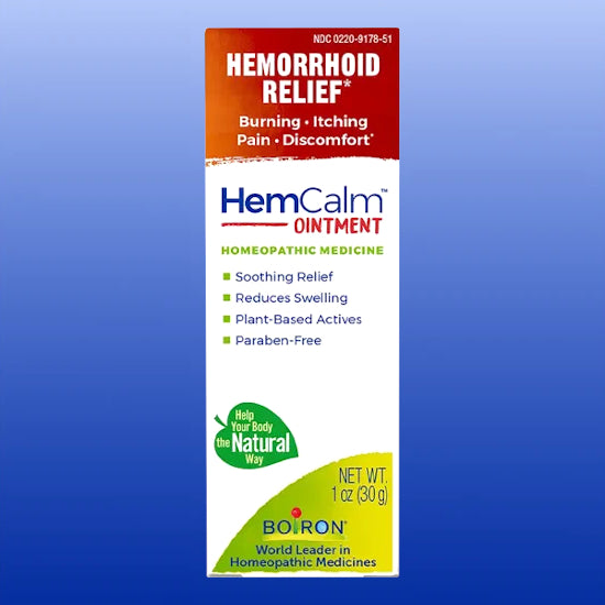 HemCalm® Ointment 1 Oz-Topical Pain Relief-Boiron-Castle Remedies