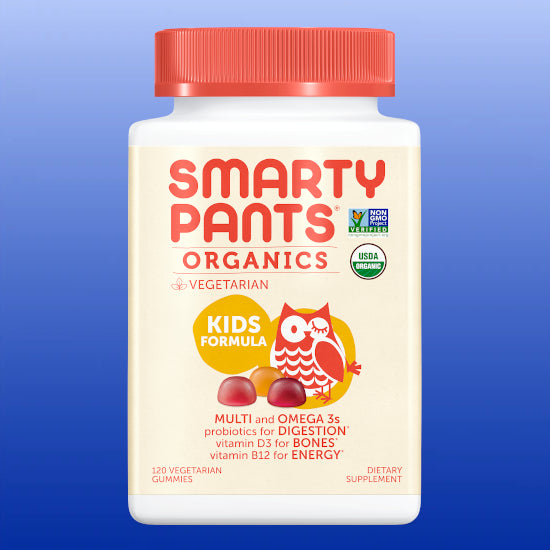 Kids Complete Organic Multivitamin 120 Gummies-Vitamins and Minerals-Smarty Pants-Castle Remedies