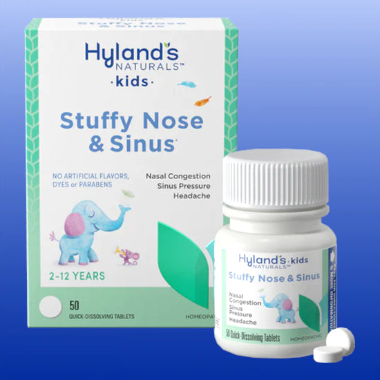 Kids Stuffy Nose & Sinus 50 Tablets-Infant & Children-Hylands-Castle Remedies