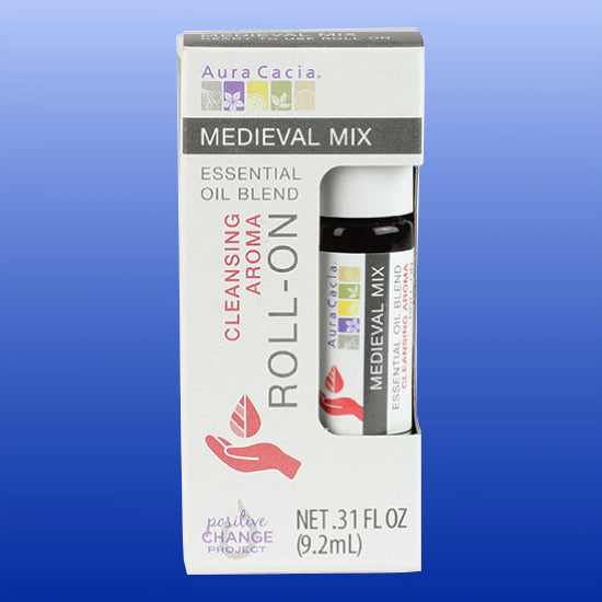 Medieval Mix Essential Oil Roll On 0.31 Oz-Roll On-Aura Cacia-Castle Remedies