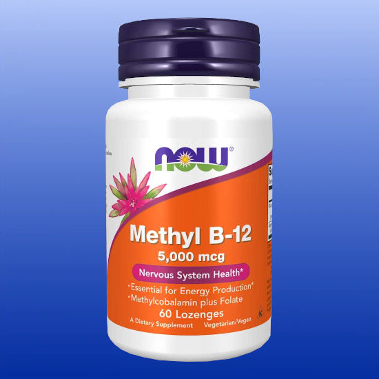 Methyl B-12 60 Lozenges-Vitamins and Minerals-Now Products-Castle Remedies