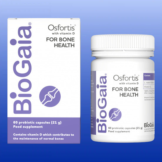 Osfortis with Vitamin D 60 Capsules-Probiotics-BioGaia-Castle Remedies