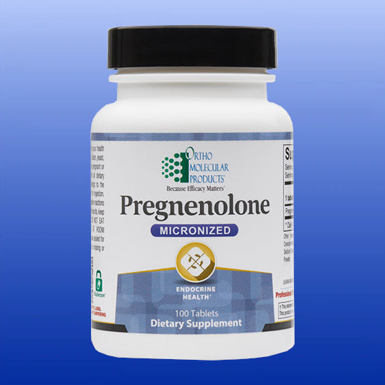 Pregnenolone 10 mg 100 Tablets-Hormonal Support-Ortho Molecular-Castle Remedies