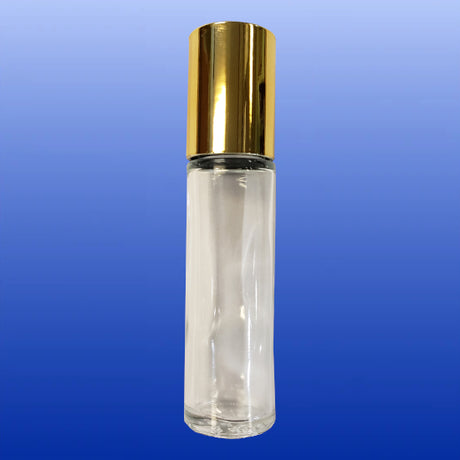 Clear Bottle with Roll On Applicator 1/3 Oz-Bottles and Jars-Starwest Botanicals-Castle Remedies