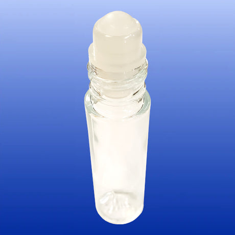 Clear Bottle with Roll On Applicator 1/3 Oz-Bottles and Jars-Starwest Botanicals-Castle Remedies