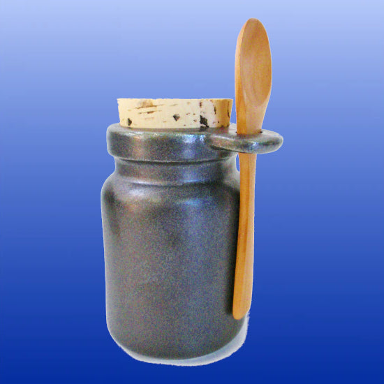 Ceramic Neti Salt Storage Jar-Neti Pot-Baraka-Castle Remedies