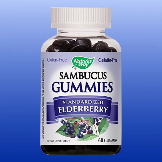 Sambucus Elderberry Gummies 60 Gummies-Immune Support-Nature's Way-Castle Remedies