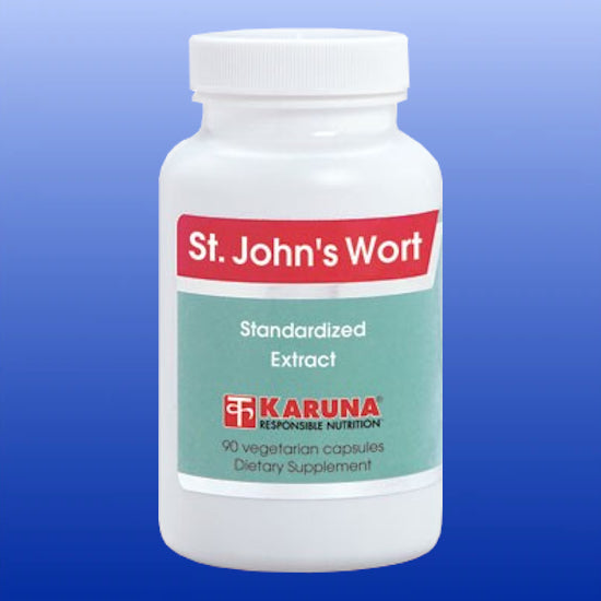St. John's Wort 90 Veg Capsules-Single Herbs-Karuna-Castle Remedies
