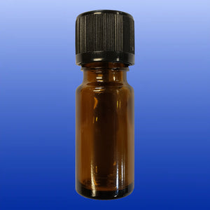 Amber Glass Bottle with Dropper Insert 1/3 Oz-Bottles and Jars-Starwest Botanicals-Castle Remedies
