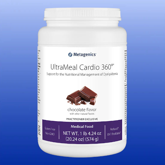 UltraMeal Cardio 360° Chocolate 14 Servings-Medical Food-Metagenics-Castle Remedies