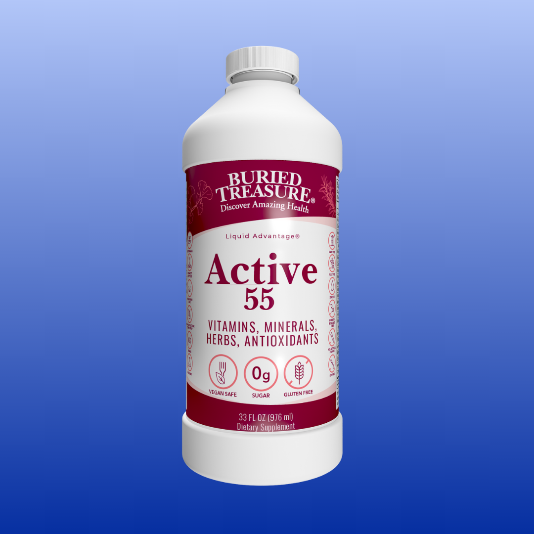 Active 55 Liquid Multivitamin 33 Oz