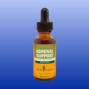 Herb Pharm Adrenal Support tincture 1 oz for gentle endocrine and adrenal system restoration supplement