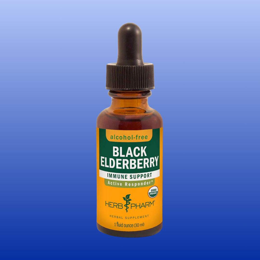 Black Elderberry Alcohol Free 1 Oz
