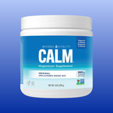 Calm Magnesium Drink Mix Unflavored 8 or 16 Oz Powder