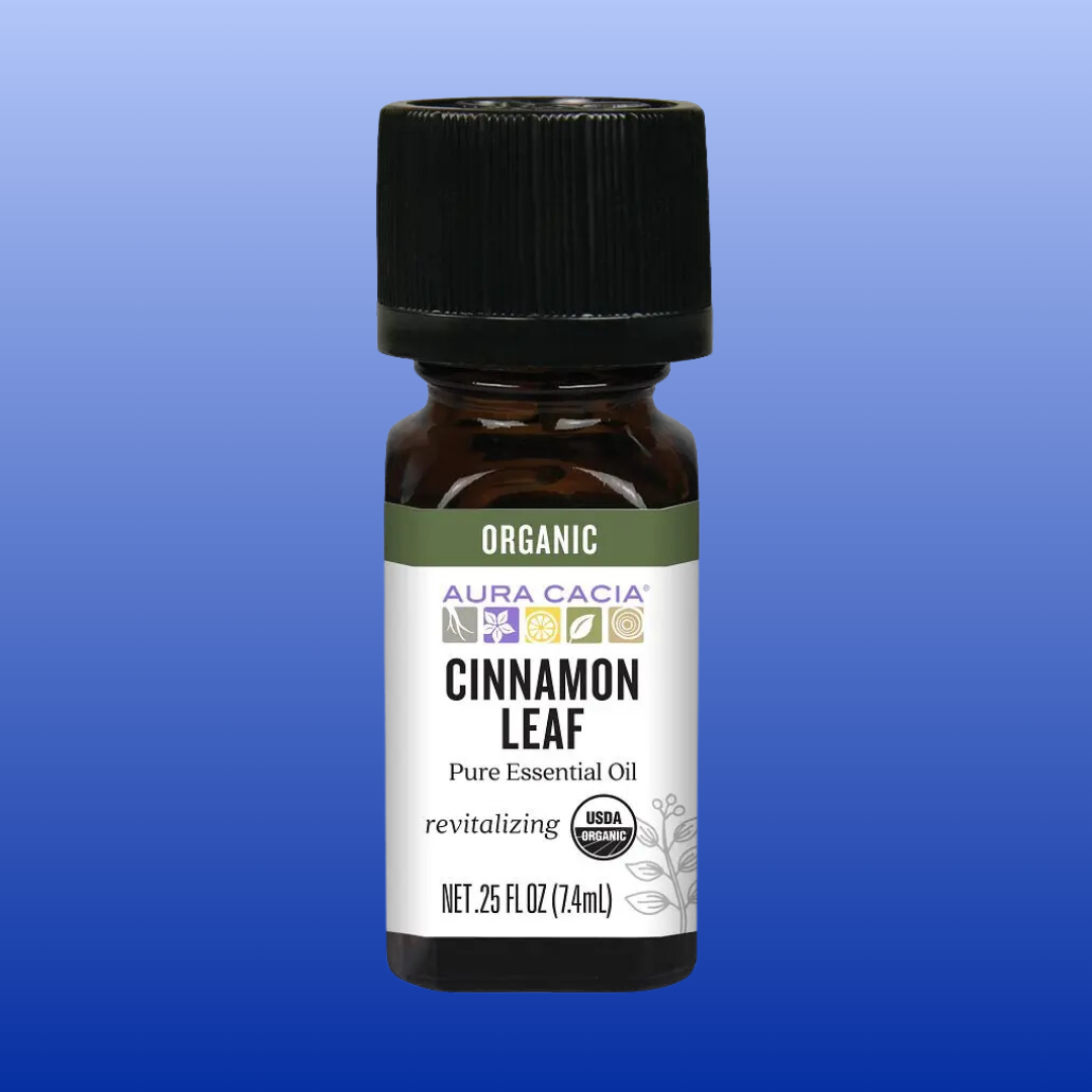 Cinnamon Leaf Organic Essential Oil 0.25 Oz