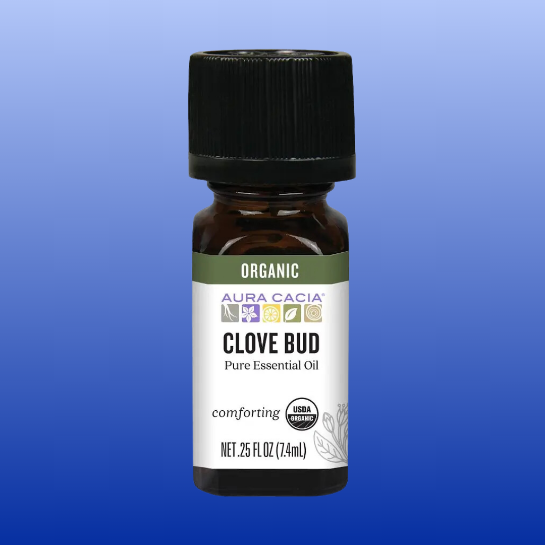 Clove Bud Organic Essential Oil 0.25 Oz