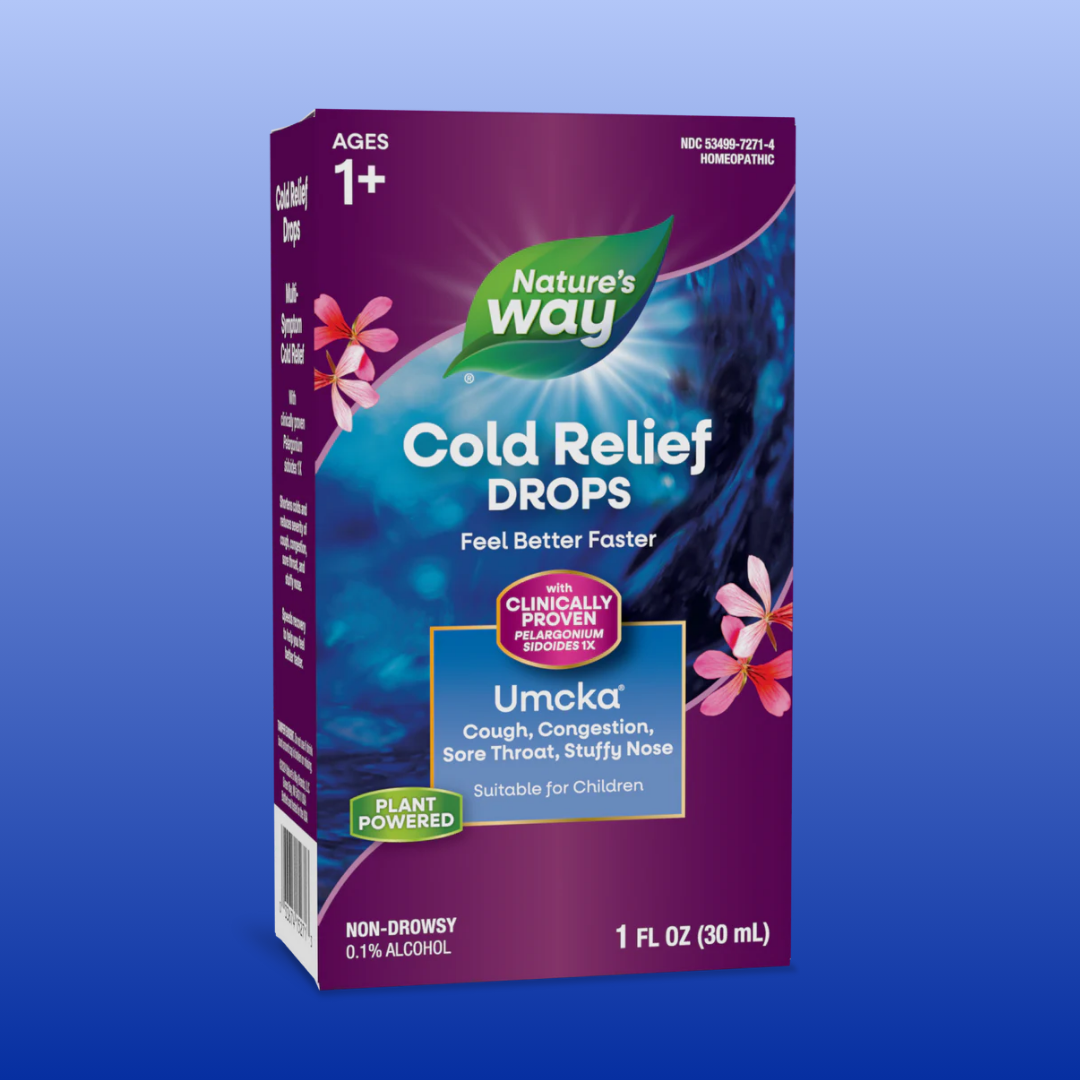 Umcka Cold Relief Drops Alcohol Free 1 Oz | Nature's Way – Castle Remedies