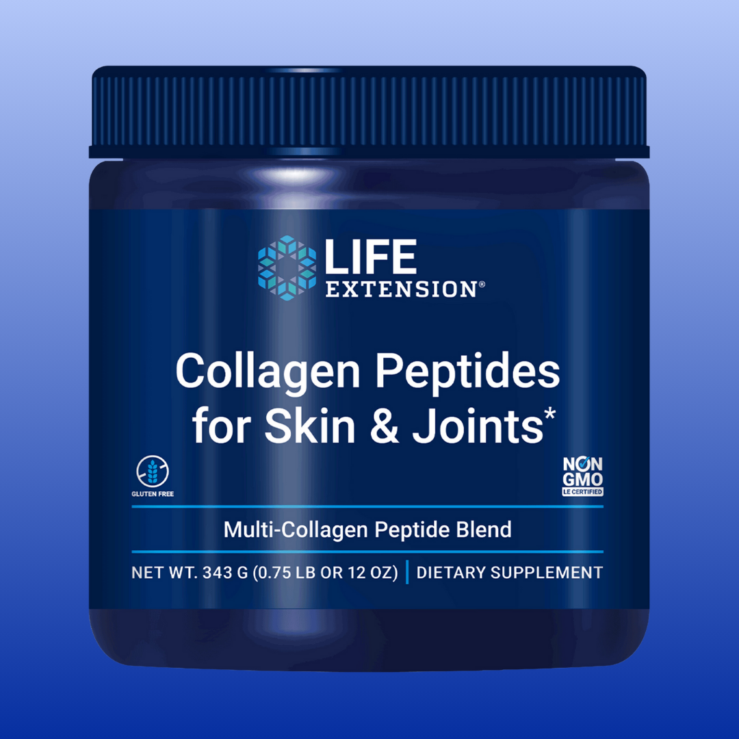 Collagen Peptides for Skin & Joints 12 Oz-Nutritional Supplement-Life Extension-Castle Remedies